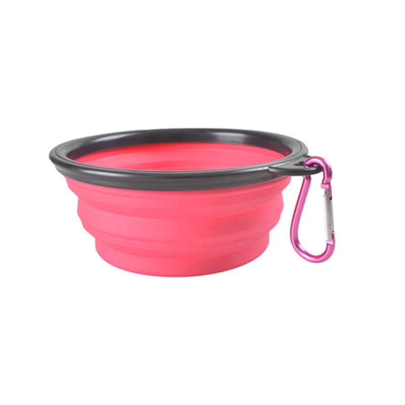 Collapsible Silicone Dog Bowl for Pets